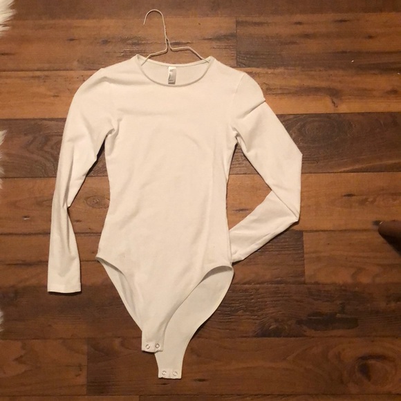 American Apparel Tops - American apparel white bodysuit